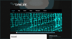 Desktop Screenshot of loicdl.fr