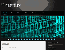 Tablet Screenshot of loicdl.fr